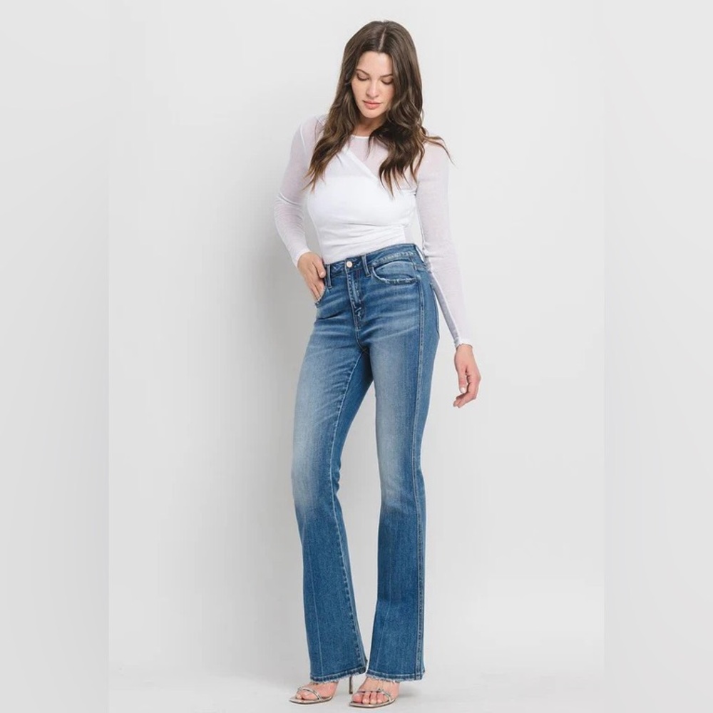 Zara Mid-Rise Slim Bootcut Jeans, Size 4